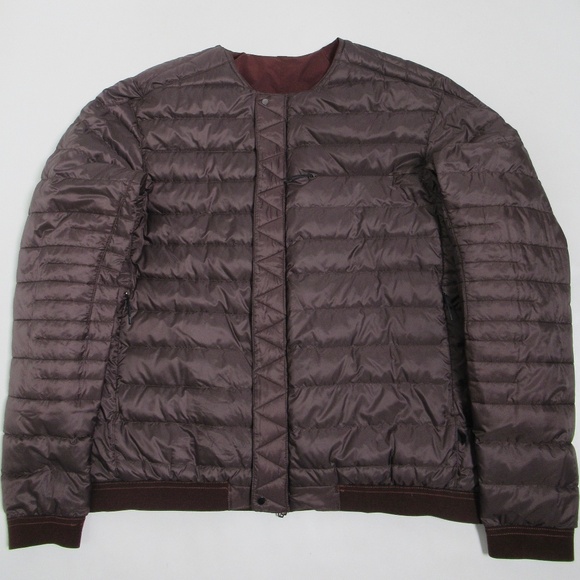 Lululemon Men's Ashta Bomber Reversible *lululemon lab Dark Cedar / Sequoia L - Picture 1 of 12